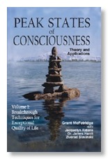 Cover of Peak States of Consciousness Vol 1