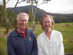 Grant and Frank in Australia 2010 photo