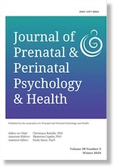 Cover Journal of Prenatal & Perinatal Psychology